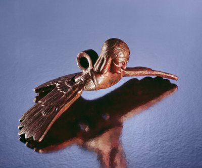 Cauldron Handle, Bird with the Torso of a Woman by Scythian